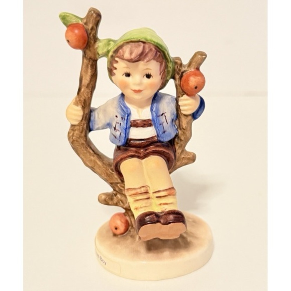 Vintage Goebel Hummel Apple Tree Boy Figurine #142 W Germany